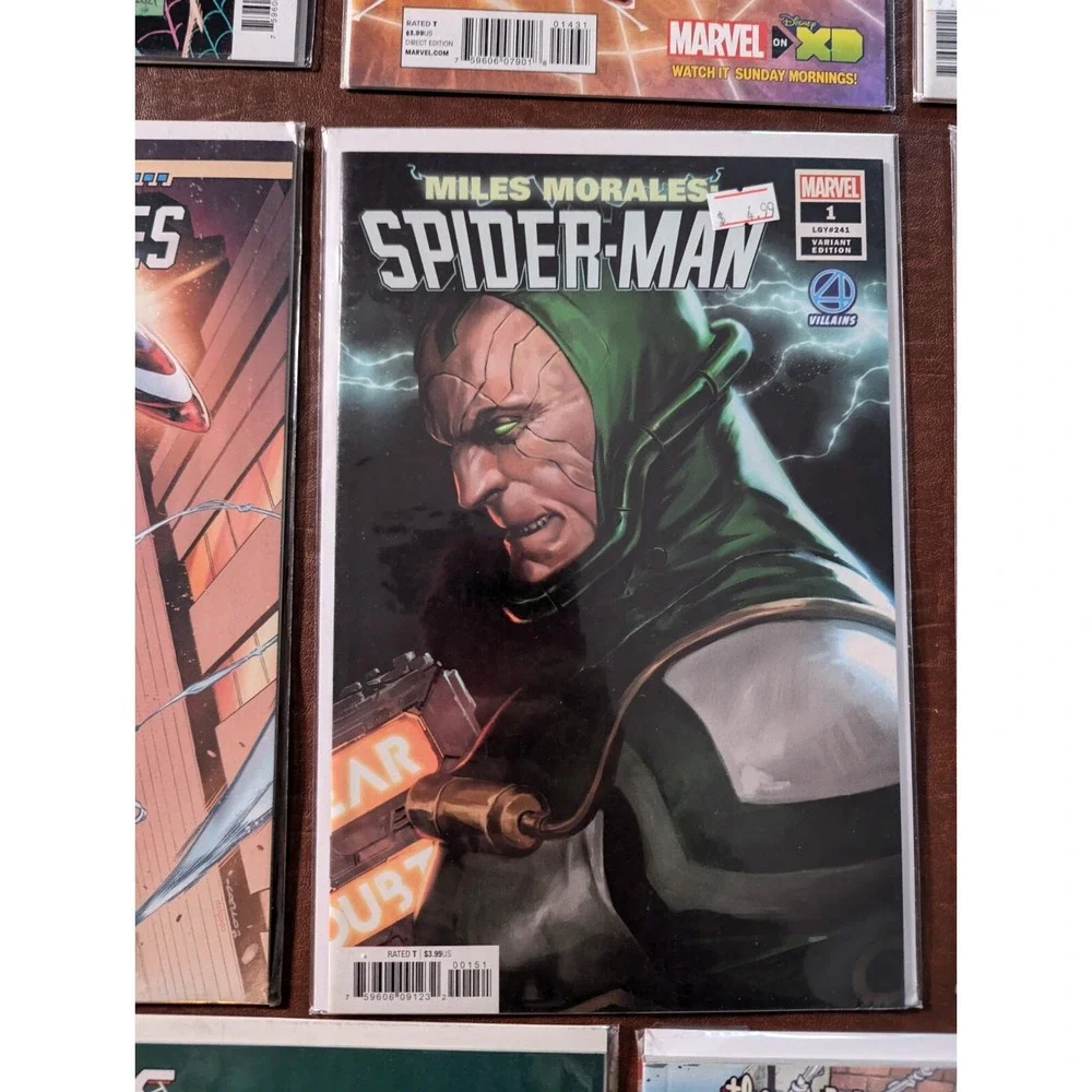 Marvel Comics Spider-Man & Miles Morales Variant Cover Lot‎ x11 NM Range